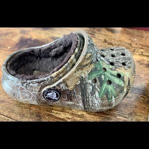 Kids Camouflage Crocs